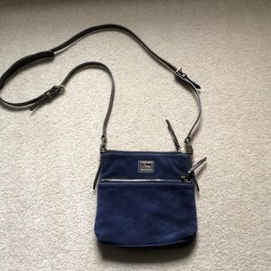 Navy Blue Suede Dooney Bourke